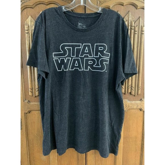 Star Wars Other - Star Wars 2XL Lucas Films Black speckled Star Wars Short Sleeve graphic Tee